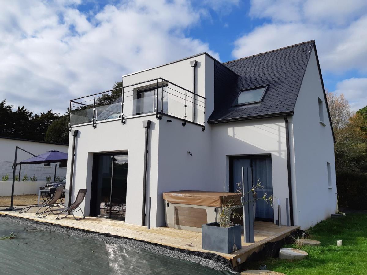Maison A 200M Des Plages Avec Jacuzzi Tregunc Bagian luar foto