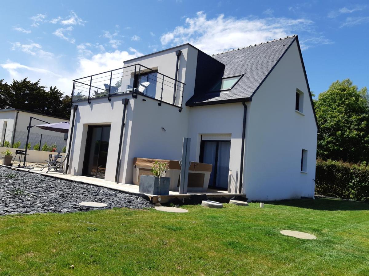 Maison A 200M Des Plages Avec Jacuzzi Tregunc Bagian luar foto
